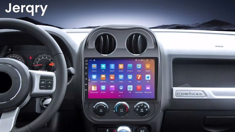 [8Core 4+32G] Android 13 Car Radio Stereo for Jeep Compass Patriot 2010 2012 2013 2014 2015 2016: 10” Touch Screen Head Unit 5GWIFI Wireless Carplay Android Auto Bluetooth5.0 GPS AM FM Backup Camera