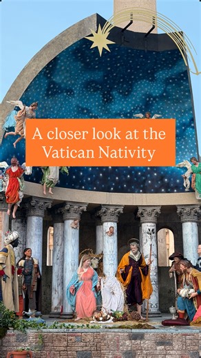 The Vatican Nativity is beautiful this year! | The Catholic Traveler