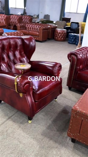 Luxury Cigar Lounge Sofa & 1919 Chair