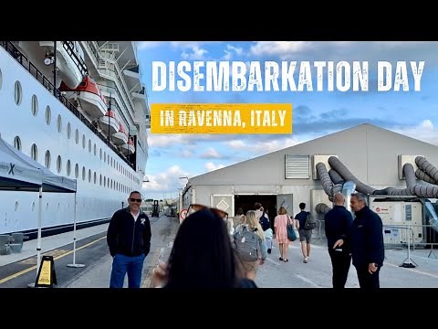 Ravenna Cruise Port To Venice | Disembarking Celebrity Cruises