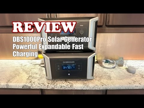 Dabbsson DBS1000Pro Solar Generator 2000W | Expandable Power for 2025
