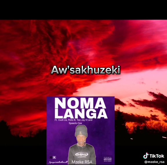 NOMALANGA by Mzeke RSA Ft. Exoh za, Peilo B, Tee Jay IV and Speedo Cee - Drops on June 29th!