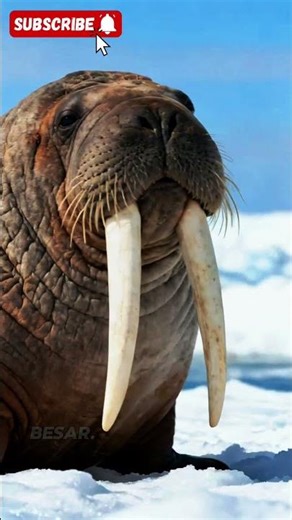 Inilah fungsi gading walrus #facts#animals#hewanbesar#faktaunik#shorts#viral#trending#didyouknow