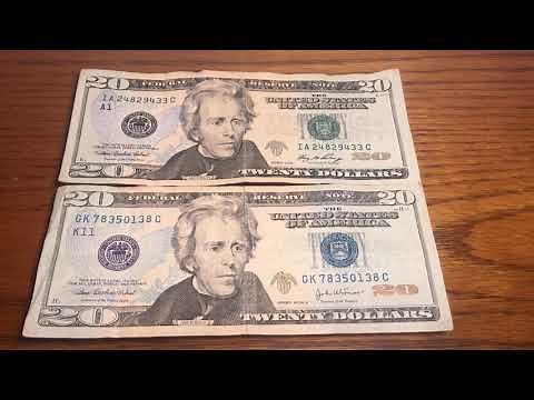 WOW-$20 dollar blue seal note discovery...Rare and what it's worth???
