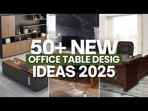 Best Top 50+ NEW OFFICE TABLE Design Ideas 2025 New Modern Office Desk and table design