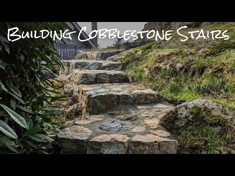 Building Cobblestone Stairs: Timelapses at Work With Osmo Pocket!