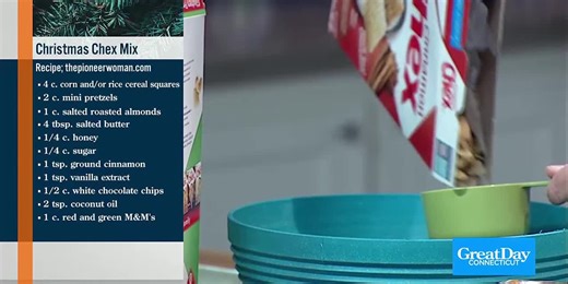 RECIPE OF THE WEEK: Christmas Chex Mix