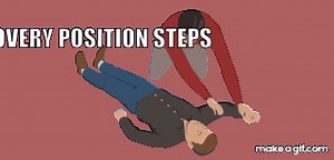 RECOVERY POSITION on Make a GIF