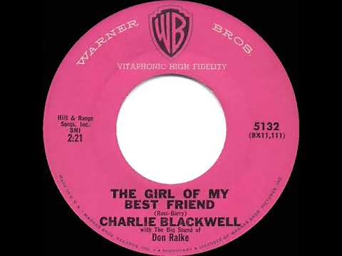 1st RECORDING OF: The Girl Of My Best Friend - Charlie Blackwell (1959)