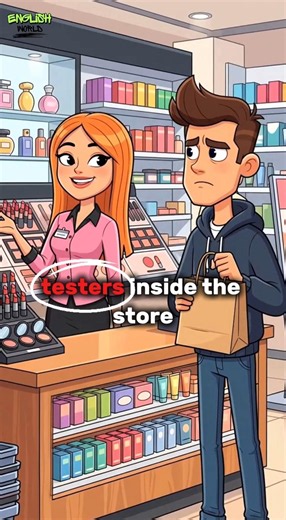 Testers vs Samples 🛍️ | Common Shopping English Mistakes