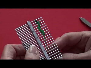 Demonstration of 'X lines' technique by Jane Jenkins