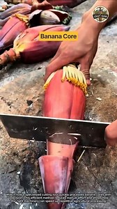 Banana Core Cutting Machine: Fast & Efficient Processing Technique 🍌⚙️