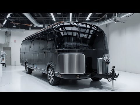 2026 Tesla Airstream – Futuristic Electric Camper Van for Next-Gen Road Trips