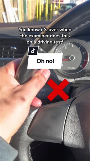Generally this would be a serious or dangerous fault! Has this happened to you on a driving test? #driving #learntodrive #drivingtest #drivinglessons #UK