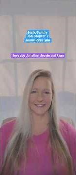 Hello Family ✝️ Bible Study CSB Job Chapter 7 #biblestudy #shorts Word of God - 🎁 for my grandbabies