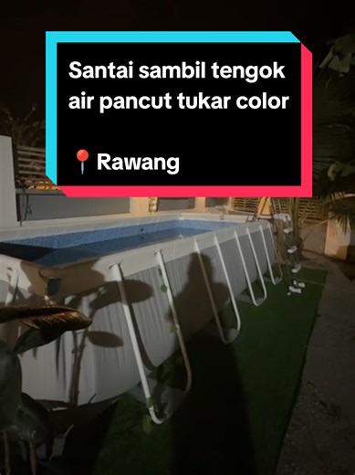 Dah siap pasang, customer siap share video dengan led sprayer. Mantap! Anda berminat kolam macam ni? cepat whatsapp 0187770470. Kami tak jual sahaja, kami sertakan kepakaran kami hampir 10 tahun dalam bidang above ground pool di Malaysia. Kenapa beli dgn kami, sebab kami guide sebelum, semasa dan SELEPAS and beli kolam. Wasap terus 0187770470 📷: Intex Prism 16ft x 8ft x 42” Inc: tangga, filter pump, cover, ground sheet Installation/Lalamove/ grabcar/ pos/ COD pun boleh. https://www.wasap.my/601