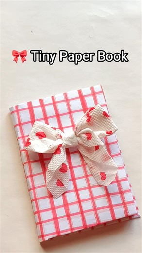 Mini Paper Book DIY 🎀 | Aesthetic Craft Idea#MiniPaperBook #DIYMiniBook #PaperCraft#HandmadeBook