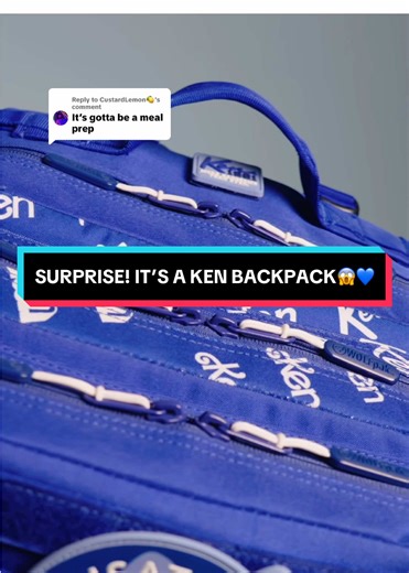 Replying to @CustardLemon🍋 Nope! It’s a 35L Ken Backpack! #wolfpak #backpack #barbie #ken #mattel