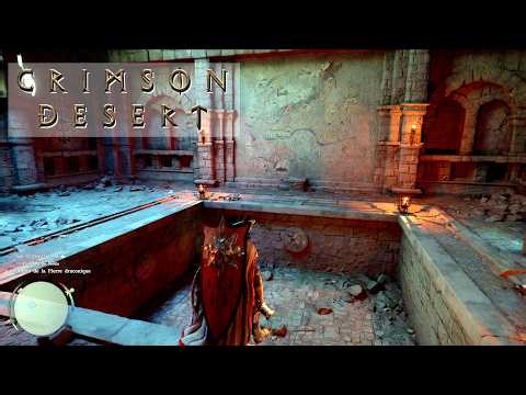 RUINS OF THE DRAGON STONE CHAMBER ANCIENT RUINS CHALLENGE EXPLORATION - CRIMSON DESERT