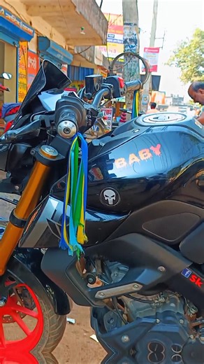 Yamaha logo stickering mt15 modified 🔥.@meghdootstickerpoint #modificition #ytshorts #shortsfeed