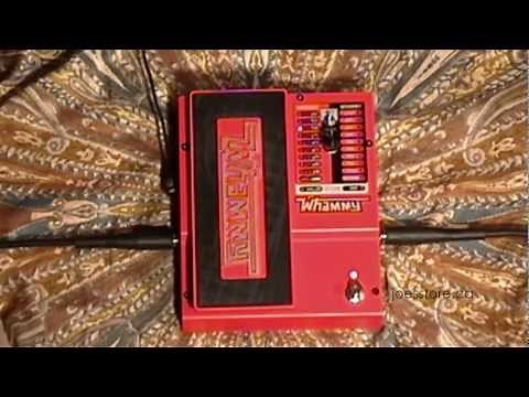 DIGITECH Whammy V Pedal Demo