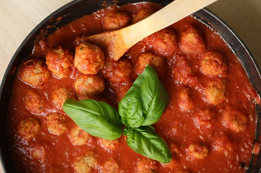 Stale bread + milk = The secret to the best meatballs you've ever had