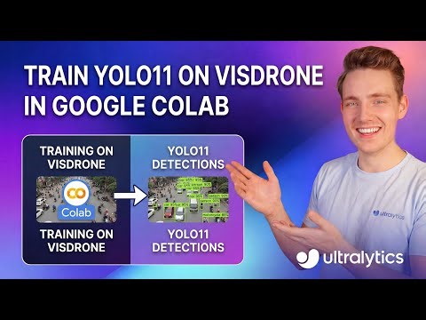 How to Train Ultralytics YOLO11 on the VisDrone Dataset | Aerial Detection | Complete Tutorial 🚁🚀