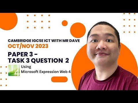 Cambridge IGCSE 0417 ICT Practical: 2023 Oct/Nov Paper 3 - Task 3 Question 2