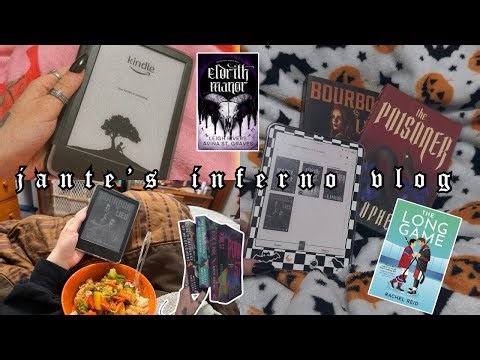 jante’s inferno reading vlog 🔥