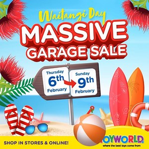  WAITANGI MASSIVE GARAGE SALE ON NOW!!  Thur 6th February - Sun...