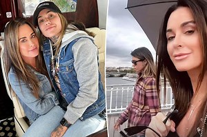 Kyle Richards shares footage of her Paris trip with rumored flame Morgan Wade