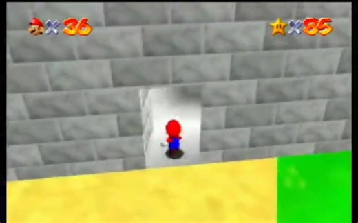 《马里奥64》隐藏房间