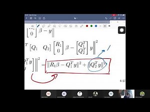 Linear least-squares: part 3 - solution via QR