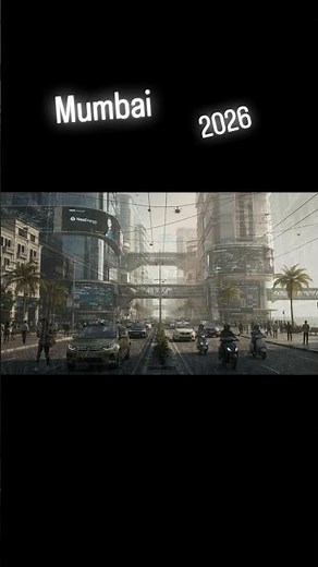 Evolution of Mumbai (1980 - 2050): A Fixed Perspective Time-lapse | Temporal Lens