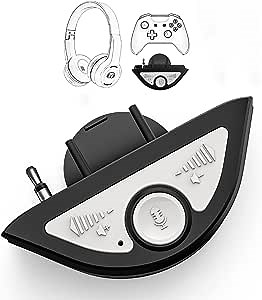 Bluetooth Headset Adapter for Xbox Controller, Xbox One Headset Adapter, Xbox Mic Adapter for Xbox One/ One S/X/ Elite 1/ Elite2/ Series S/X Controller (Model 2)