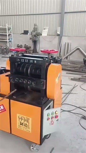 Scrap Rebar Straightening Machine