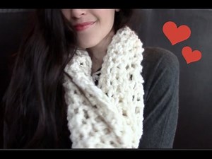 Crochet Circle Scarf