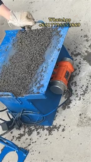 Cement Solid Block Making Machine Brick Making Machinery Manual Cement Interlocking Machine #mould | Lucky Man