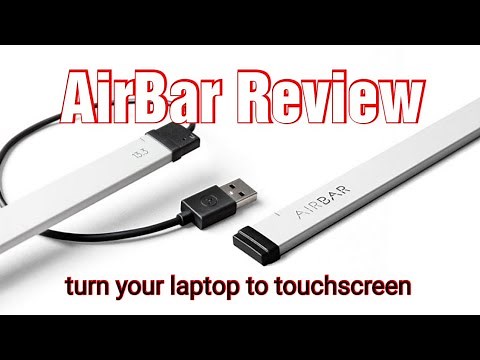 AirBar touchscreen for mac and windows laptop