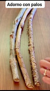14K views · 122 reactions | Cómo hacer un arreglo con palitos secos #manualidadesencasa #manualidadesfaciles #manualidades | Crefts Manualidades2024 | Facebook