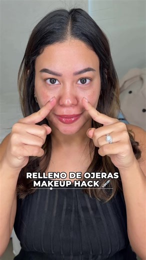 Con el embarazo las ojeras han dado su gran entrada 🐼🤣 , y con este truco he logrado neutralizarlas . Te animas a probar esta técnica ? . #ojerastips #ojeras #embarazo #pregnantlife #makeuphacks