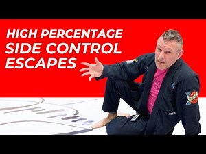 How to escape from side control bjj techniques - fundamental bjj techniques