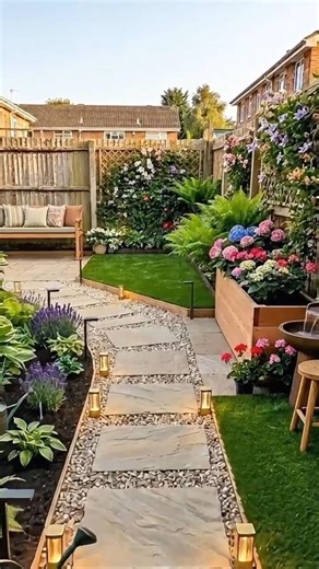 Overgrown Garden Transformation🌿 #aigarden #gardenmakeover #beforeafter