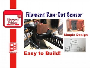 How to make a Simple 3D Printer Filament Run-Out Sensor Alarm