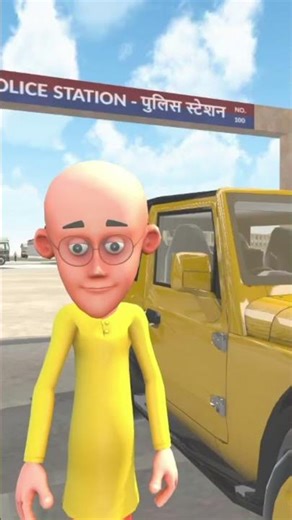 Motu vs Patlu vs Red Criminal Epic Battle in Indian Theft Auto 🔥 #shorts #gta #gaming #motupatlu