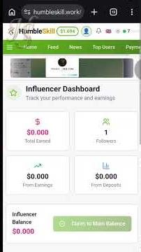 HumbleSkill.work: Double Your Revenue with Influencer and Referral Earnings
