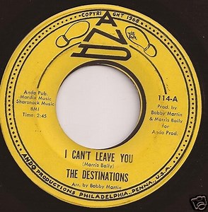 The Destinations - I Can't Leave You