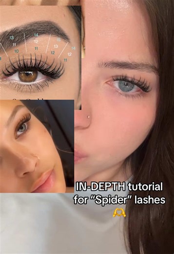 Perfectly Curled Spider Lashes Tutorial