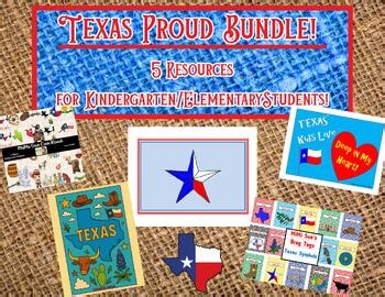 Texas Proud Bundle for Kindergarten & Elementary: Symbols, History, and Fun!