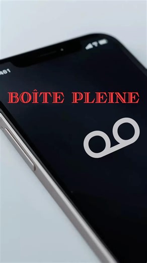 Tu ne reçois plus de message vocal ? #iphone #smartphone #quakehelp #astuce